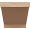Ekena Millwork 6in. W x 6in. H x 24in. L Burlington Woodgrain TimberThane Rafter Tail, Primed Tan RFTUR06X06X24BURRCPR - alternate 5